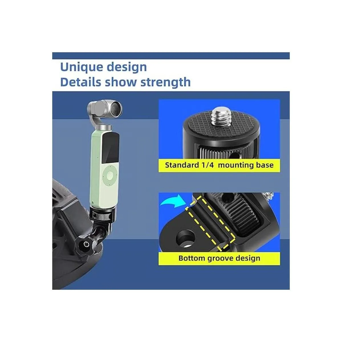 Soporte de trípode de cámara para adaptador GoPro ajuste_6