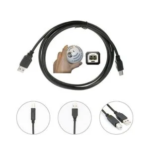 Cable de alimentación extra largo de 10 pies Cable USB de_2