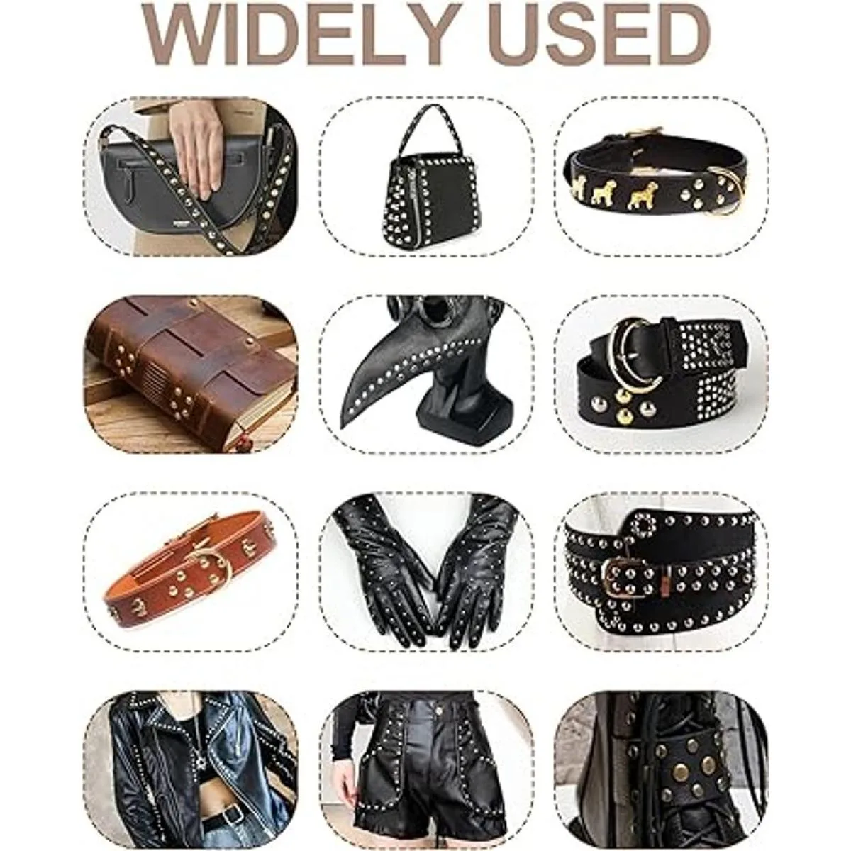 480 juegos de remaches para cuero kit de remaches de_6