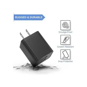 iGENJUN Paquete de 6 cargadores de pared USB cargador de_4