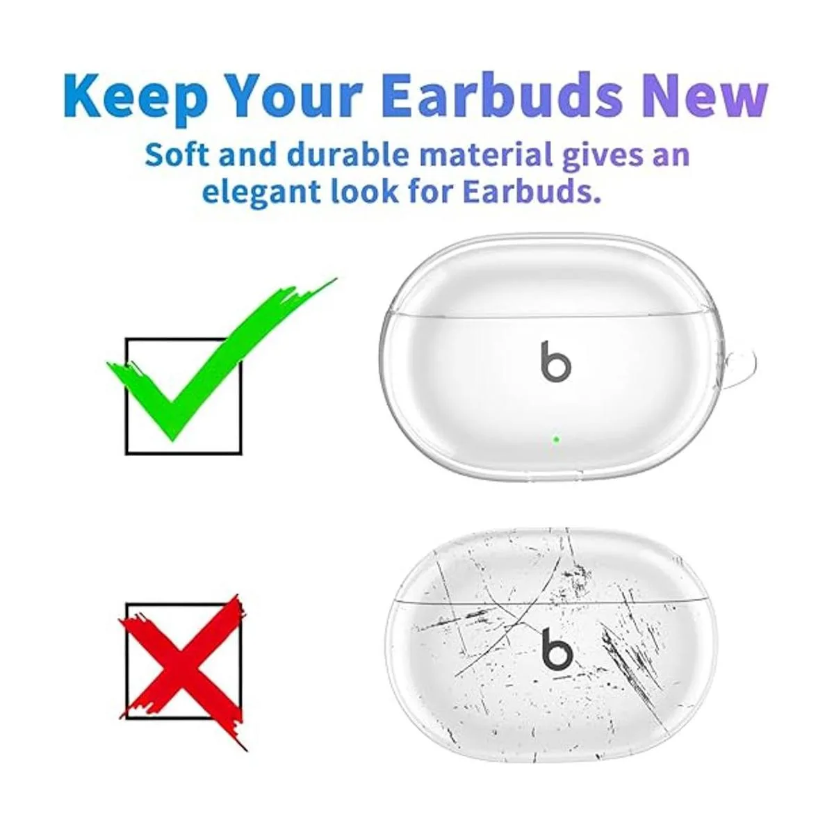 Valkit Funda compatible con Beats Studio Buds funda_3