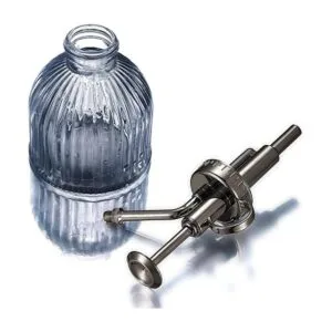 Ebristar Botella de cristal para plantas con pulverizador_3
