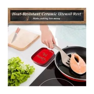 DAYYET Soporte de cuchara de cerámica para estufa_4