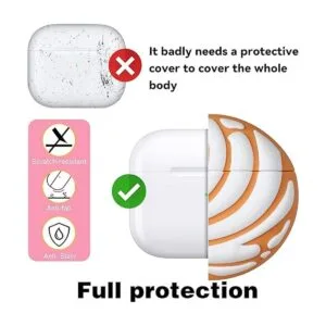 Mulafnxal Funda para Airpod 3 de 3 generación bonita_5