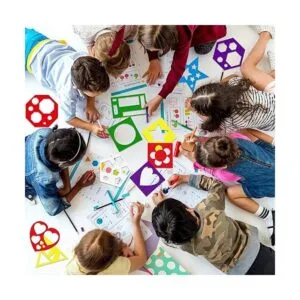 24 plantillas de trazado de formas coloridas plantillas_7