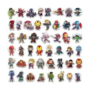 Paquete de calcomanías de superhéroes 150 calcomanías de_3