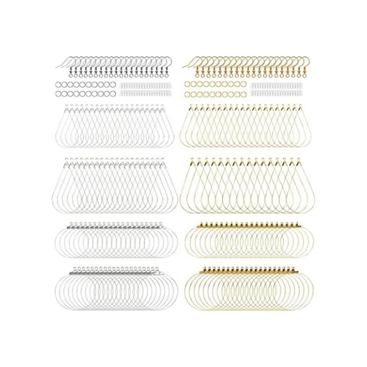 Kit de fabricación de aretes con 160 piezas de accesorios_1