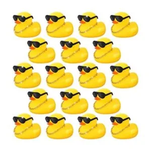 Mini patos de goma para baby shower pequeños patos de_1