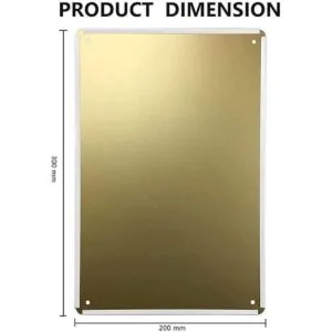 Letrero de metal vintage con aspecto de tela y acolchado_6