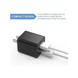 iGENJUN Paquete de 6 cargadores de pared USB cargador de_5