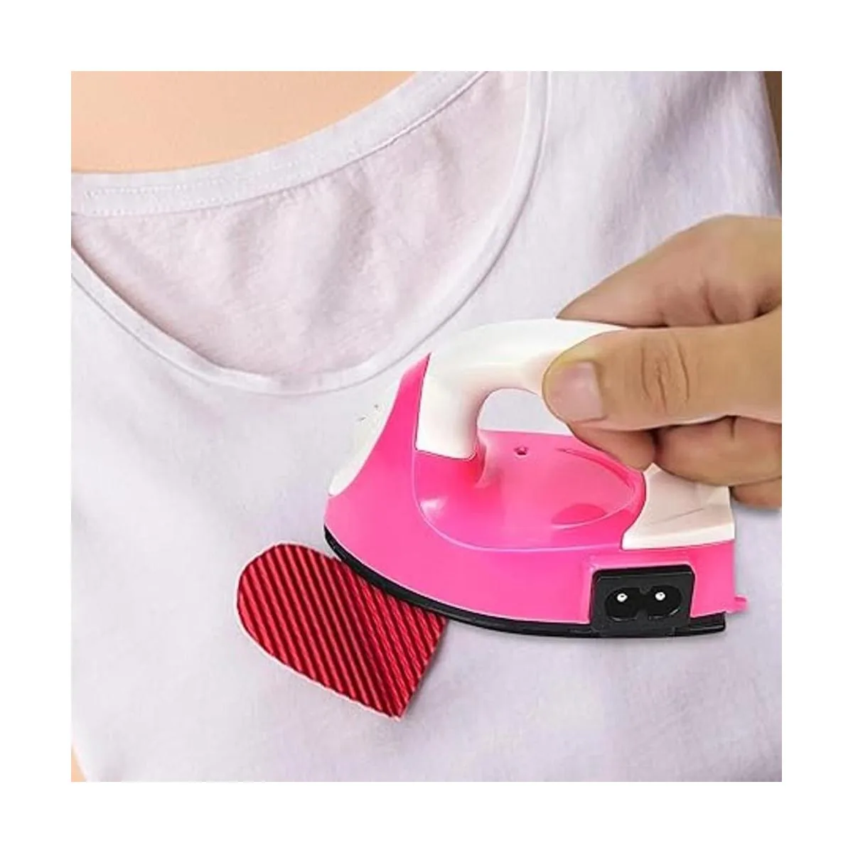 Mini máquina de prensa de calor mini plancha eléctrica_4