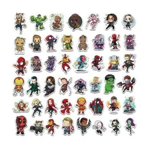 Paquete de calcomanías de superhéroes 150 calcomanías de_2