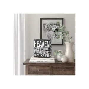 Barnyard Designs Letrero de madera Heaven para_2