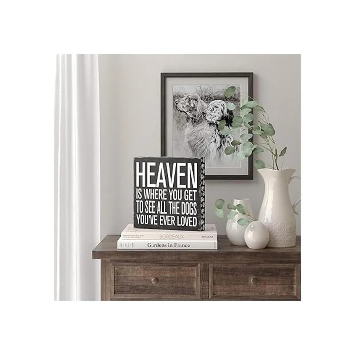 Barnyard Designs Letrero de madera Heaven para_2