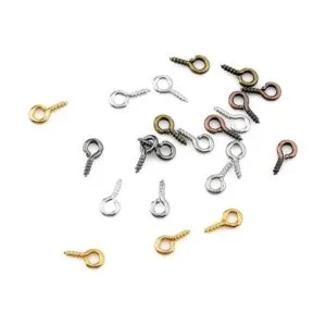 BEADIA Pequeños pernos de ojo de tornillo 0.157 inx0.315_4