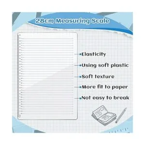 2 plantillas de línea recta de 11.0 in a escala de_4