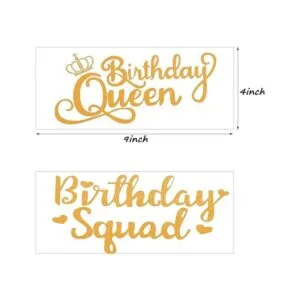 Juego de 15 piezas de camisas doradas de cumpleaños_3