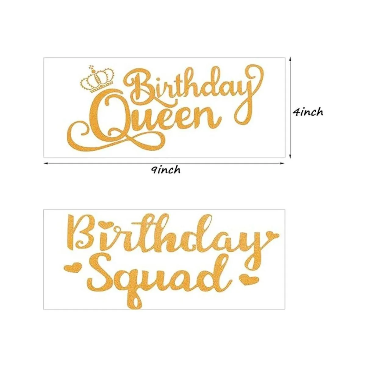 Juego de 15 piezas de camisas doradas de cumpleaños_3