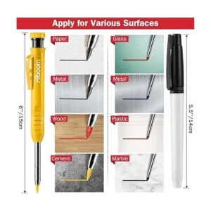 Carpenter Juego de herramientas de lápices para_6