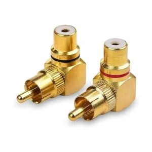 Cable Matters Adaptador RCA de ángulo recto 2 unidades_2