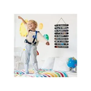 Decoración de habitación con temática espacial decoración_5