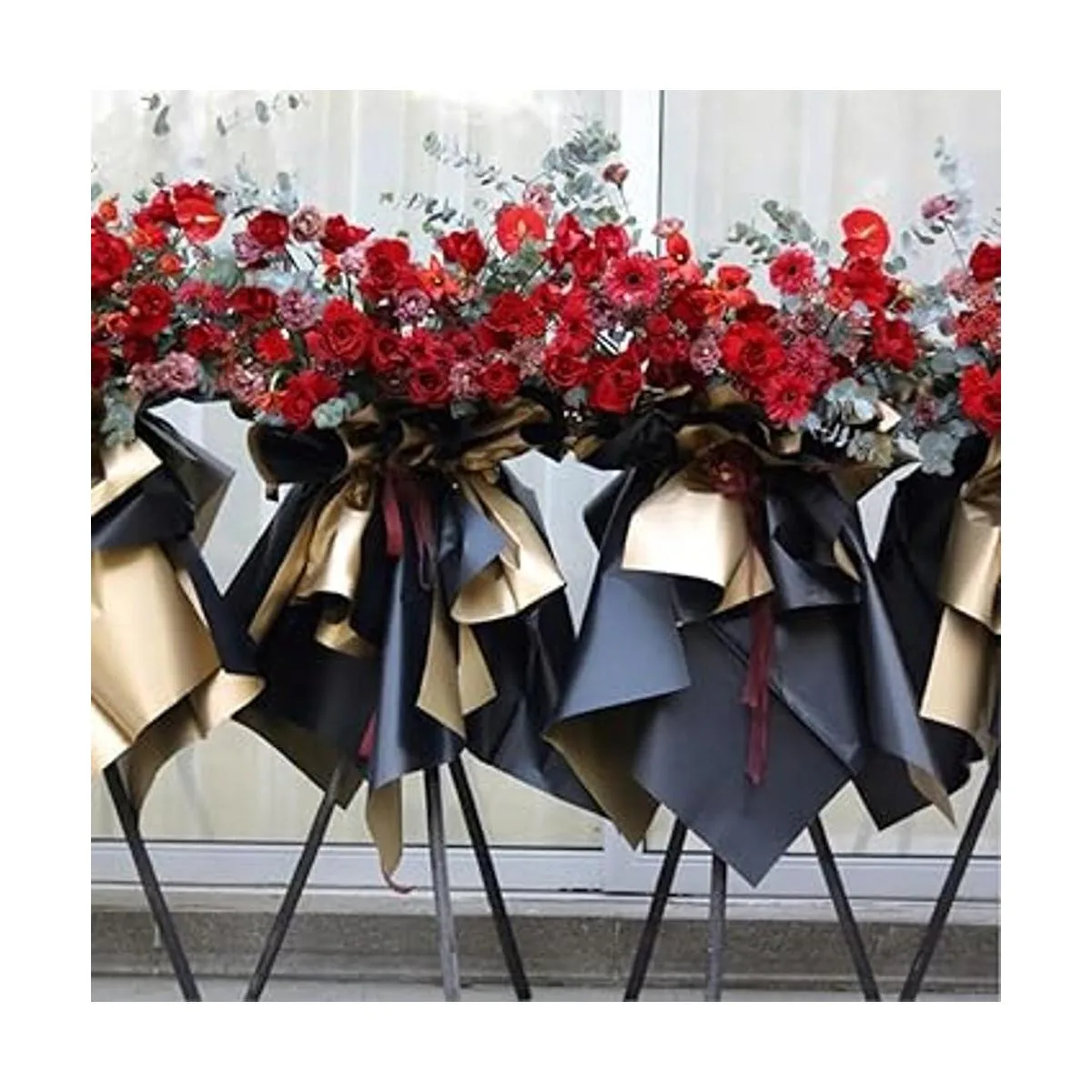 XICHEN 20 hojas de suministros de ramo de floristas_4