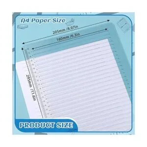 2 plantillas de línea recta de 11.0 in a escala de_3