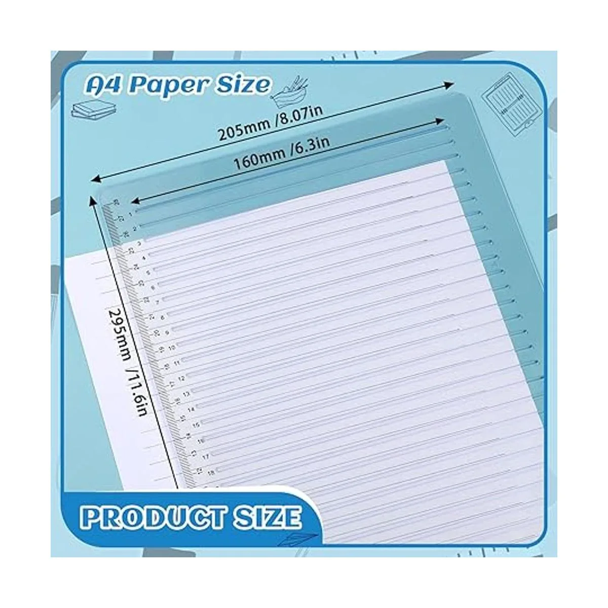 2 plantillas de línea recta de 11.0 in a escala de_3