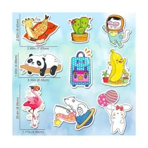 300 calcomanías bonitas de Vsco para botellas de agua_5