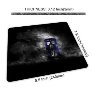 Manslator Alfombrilla de ratón para computadora y_3