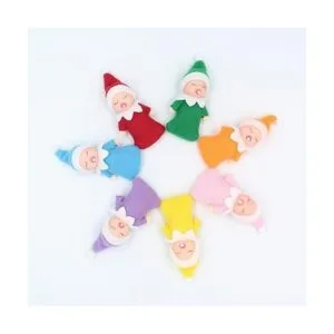 WULEEUPER Muñeca de elfo durmiendo con chupete juguetes_2