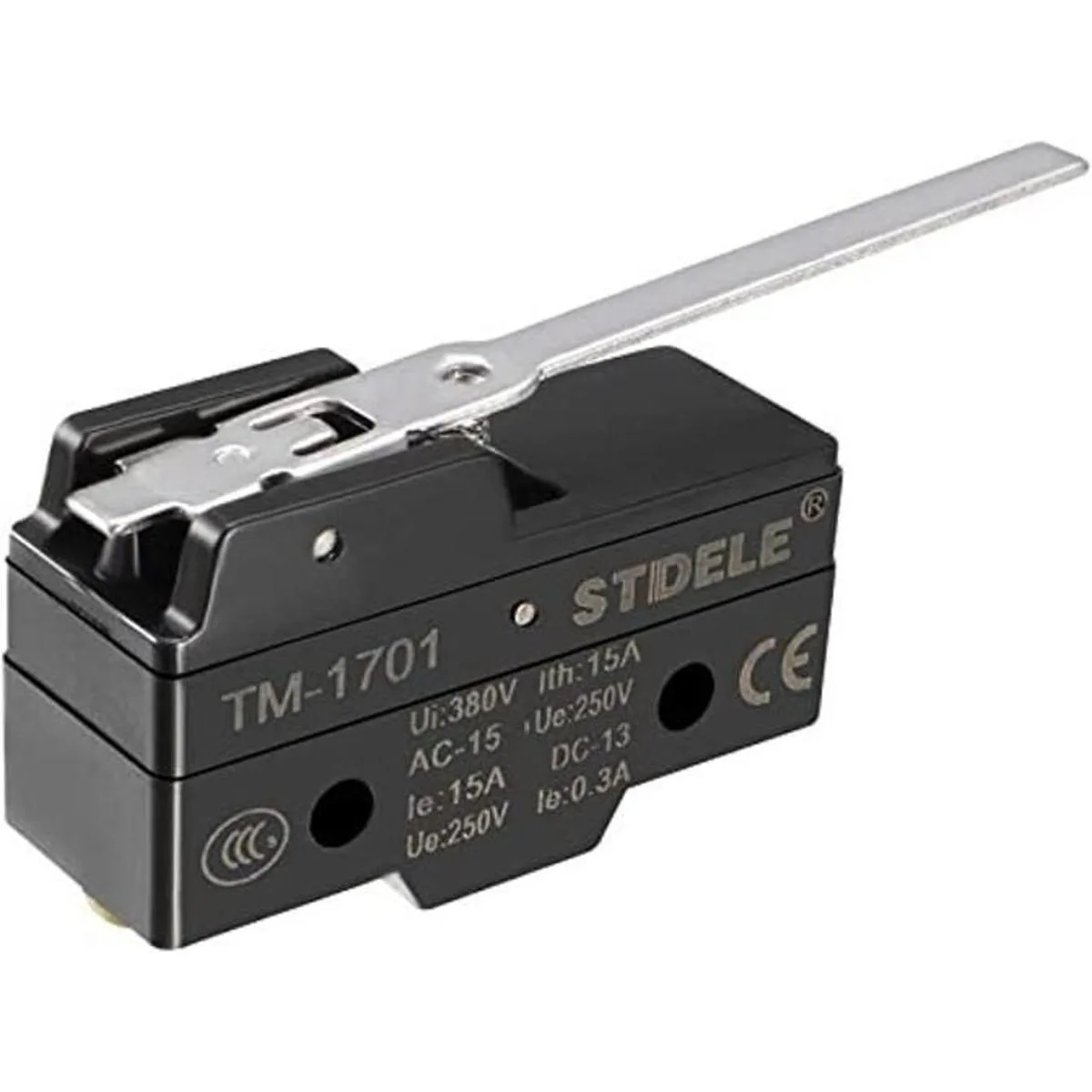 uxcell TM1701 SPDT 1NO1NC Tipo de palanca de bisagra_1