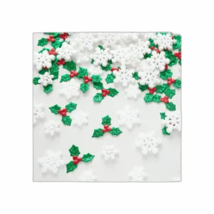 160 copos de nieve de resina para manualidades incluyen_1