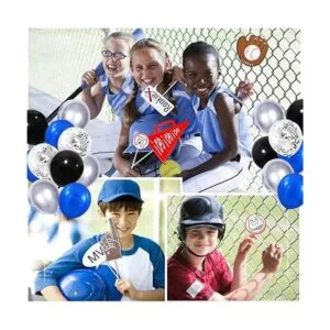 Kit de arco de guirnalda de globos de color azul real y_7