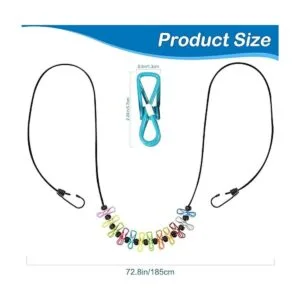 Retractable Portable Clothesline for TravelClothing line_6