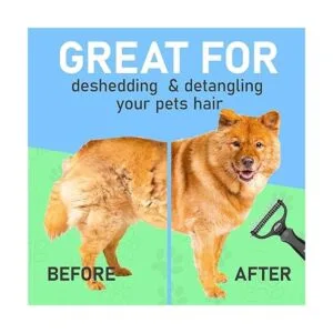 Maxpower Planet Pet Grooming Brush Double Sided Shedding_7