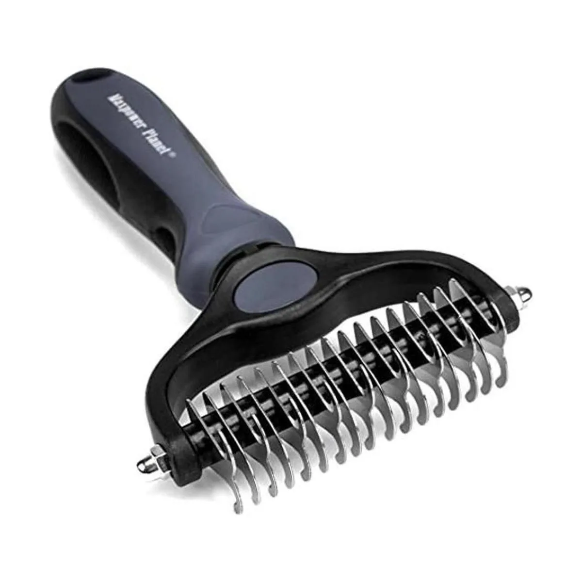 Maxpower Planet Pet Grooming Brush Double Sided Shedding_1