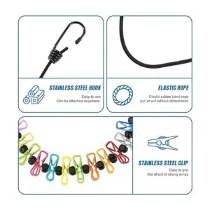 Retractable Portable Clothesline for TravelClothing line_2