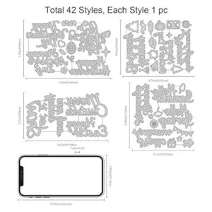 Troqueles de palabras hacer tarjetas troqueles de_2