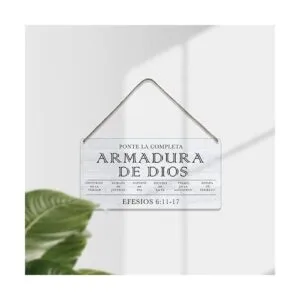 Placa de pared rústica para colgar en la pared de la_4