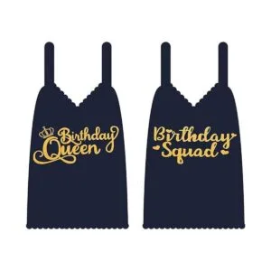 Juego de 15 piezas de camisas doradas de cumpleaños_4