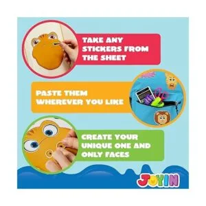 JOYIN 90 hojas de calcomanías para hacer que tu propio_3