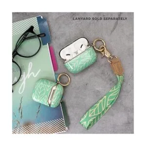 POCKT Funda para AirPods con llavero funda rígida para_3