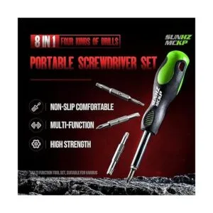 SUNHZMCKP Destornillador portátil multiusos 8 en 1_2