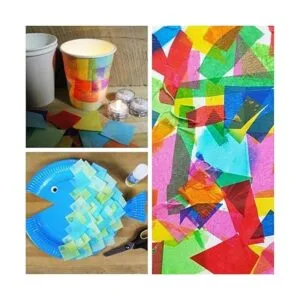 Exquiss 360 hojas tamaño A4 papel de seda 8.3 x 11.7_7