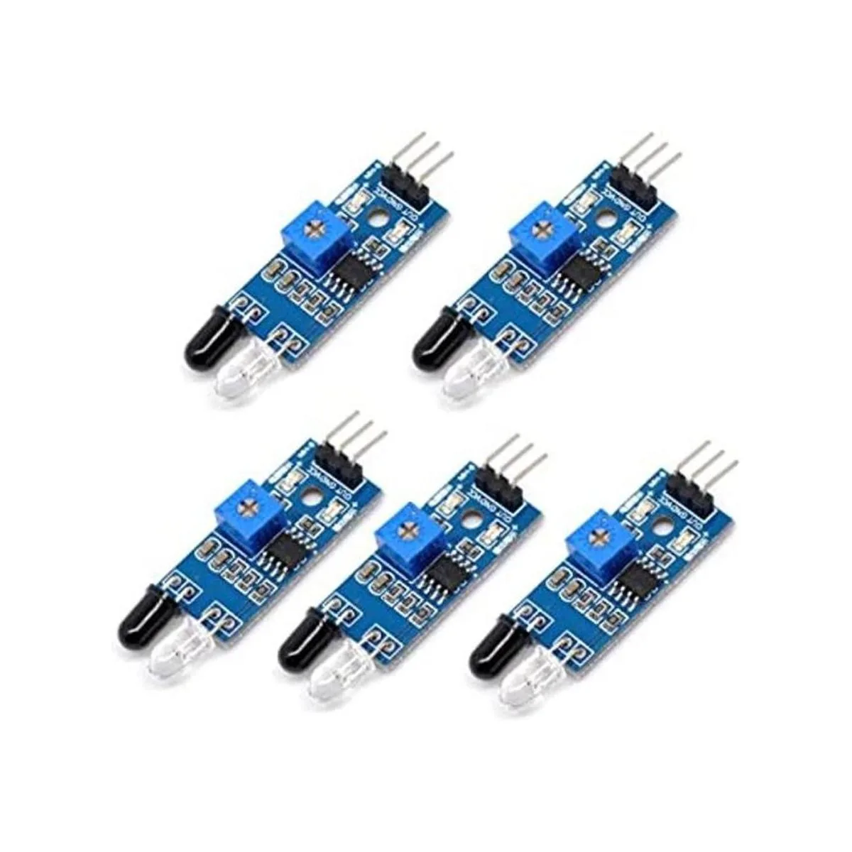 willwin 5pcs Barrera de infrarrojos módulo Sensor_1