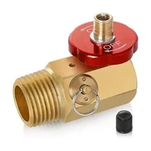 Hromee Válvula de tanque de aire con puerto de llenado;_1