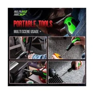 SUNHZMCKP Destornillador portátil multiusos 8 en 1_6