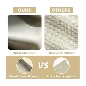 Seliem Camino de mesa a cuadros de búfalo blanco y negro_2