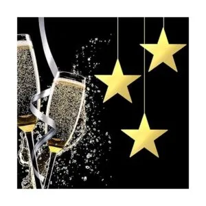 Leinuosen 80 piezas de recortes de estrellas doble_5